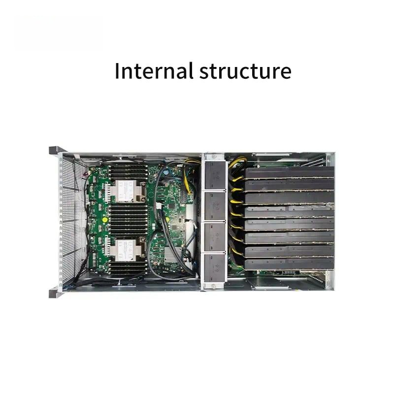 デュアルXeon第4世代/第5世代CPU対応、11個のPCI - 8 Gpu 4U Server Chassis のレビューと価格